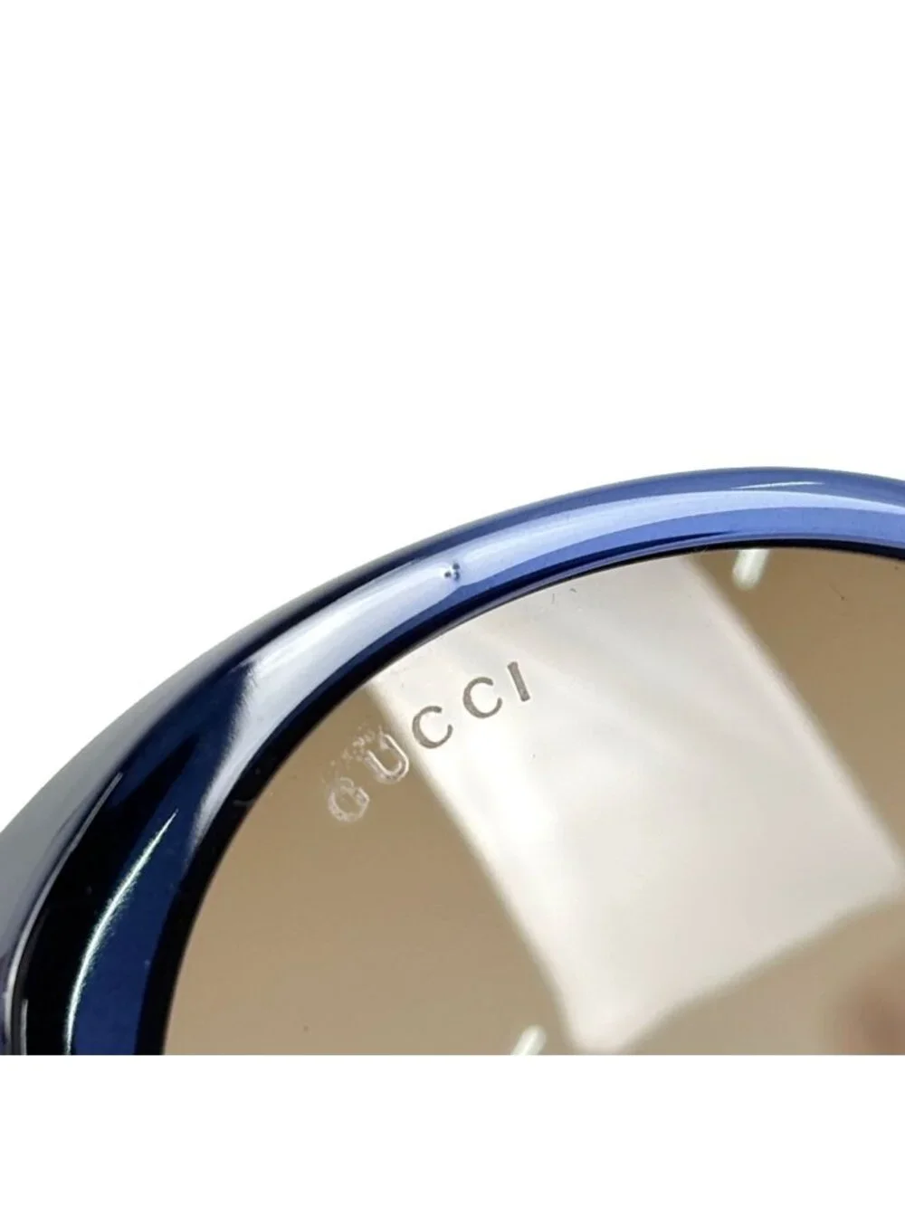 Gucci Interlocking Gradient Sunglasses Acetate Blue Eyewear